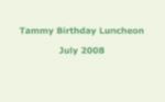 Tammy Birthday Luncheon