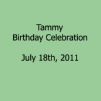 Tammy Birthday Celebration